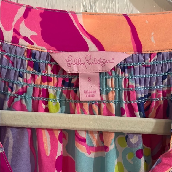 Lilly Pulitzer Silk Floral Blouse - Picture 2 of 8